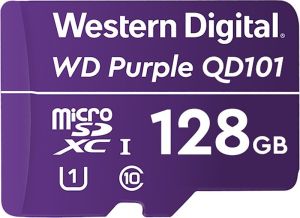 Obrázok pre výrobcu WD 128GB Purple microSDXC card Class 10 (80MB/50MB)