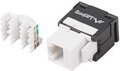 Obrázok pre výrobcu LANBERG KEYSTONE MODUL BEZ NÁSTROJŮ RJ45->LSA CAT.6 UTP 180°