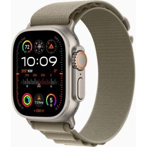 Obrázok pre výrobcu Apple Watch Ultra 2/49mm/Titan/Sport Band/Olive Alpine/Small