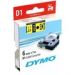 Obrázok pre výrobcu Dymo originál páska, Dymo, 43618, S0720790, čierny tlač/žltý podklad, 7m, 6mm, D1