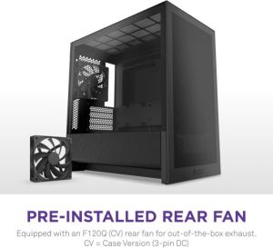 Obrázok pre výrobcu NZXT skříň H3 Flow / microATX / 1x120mm / USB / USB-C / černá
