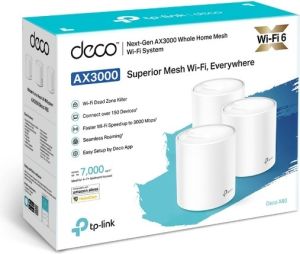 Obrázok pre výrobcu TP-Link AX3000 Smart Home Mesh WiFi Deco System X60(3-pack)