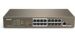 Obrázok pre výrobcu Tenda TEF1118P-16-150W PoE AT switch - 16x PoE 100 Mb/s + 1x Uplink 1Gb/s RJ45/SFP, PoE 135W,fanless