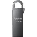 Obrázok pre výrobcu Apacer USB flash disk, 3.1, 16GB, AH15A, strieborný, strieborná, AP16GAH15AA-1, s karabinkou