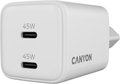 Obrázok pre výrobcu Canyon CU45CC vysokorýchlostná univerzálna nabíjačka do steny 2x USB-C 45W