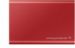 Obrázok pre výrobcu SAMSUNG Portable SSD T7 2TB extern USB 3.2 Gen 2 metallic red