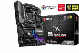 Obrázok pre výrobcu MSI MAG B550 TOMAHAWK / B550 / AM4 / 4x DDR4 DIMM / 2x M.2 / HDMI / DP / USB Type-C / ATX