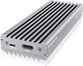 Obrázok pre výrobcu ICYBOX IB-1817Ma-C31 IcyBox Externý box pre M.2 NVMe SSD, USB 3.1 Type-C, Silver
