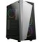 Obrázok pre výrobcu Zalman miditower S4 Plus, ATX/mATX/Mini-ITX, bez zdroje, 3× RGB ventilátor, USB3.0, černá