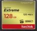 Obrázok pre výrobcu SanDisk Compact Flash karta 128 GB Extreme (R:120/W:85 MB/s UDMA7)