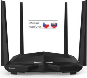 Obrázok pre výrobcu Tenda AC10 WiFi AC Router 1200Mb/s, 1x GWAN, 3x GLAN, VPN server/klient, WISP, Universal Repeater