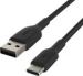 Obrázok pre výrobcu BELKIN kabel oplétaný USB-C - USB-A, 3m, černý