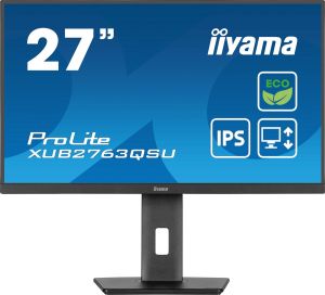 Obrázok pre výrobcu iiyama ProLite XUB2763QSU-B1 27"/IPS/ QHD/100Hz/2ms/Black/3R