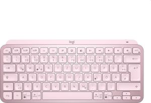 Obrázok pre výrobcu Logitech MX Keys Mini - bezdrôtová podsvietená klávesnica, US - ružová