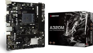 Obrázok pre výrobcu Biostar main board A320MH 2.0, soc AM4, DDR4, mATX, HDMI, D-sub