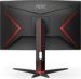 Obrázok pre výrobcu AOC Gaming C27G2Z3 BK 27"/VA/FHD/ 280Hz/0,5ms/Blck-Red/3R