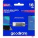 Obrázok pre výrobcu Goodram USB flash disk, USB 3.0, 16GB, ODA3, strieborný, ODA3-0160S0R11, USB A / USB C, s otočnou krytkou