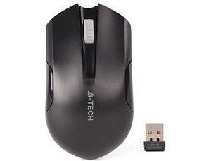 Obrázok pre výrobcu A4tech G3-200NS, V-Track, bezdrátová optická myš, 2.4GHz, 10m dosah, tichá bez klikání, černá