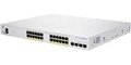 Obrázok pre výrobcu Cisco switch CBS250-24PP-4G (24xGbE,4xSFP,24xPoE+,100W,fanless)