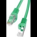 Obrázok pre výrobcu LANBERG Patch kabel CAT.6 FTP 0.5M zelený Fluke Passed