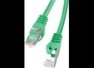 Obrázok pre výrobcu LANBERG Patch kabel CAT.6 FTP 0.5M zelený Fluke Passed