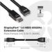 Obrázok pre výrobcu Club3D Kabel prodlužovací DisplayPort 1.4 HBR3 8K60Hz (M/F), 2m, 28 AWG