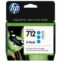 Obrázok pre výrobcu HP 712 3-Pack 29-ml Cyan DesignJet Ink