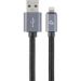 Obrázok pre výrobcu CABLEXPERT USB 2.0 Lightning nabíjecí a synchronizační kabel, opletený, 1,8m, černý, blister