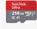 Obrázok pre výrobcu SanDisk MicroSDXC karta 256GB Ultra (100MB/s, Class 10, Android) + adaptér