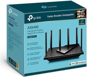 Obrázok pre výrobcu TP-Link Archer AX72, AX5400 USB3.0 WiFi6 router