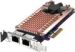 Obrázok pre výrobcu QNAP QM2 series, 2 x PCIe 2280 M.2 SSD slots, PCIe Gen3 x 4 , 2 x Intel I225LM 2.5GbE NBASE-T port