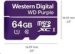 Obrázok pre výrobcu WD MicroSDXC karta 64GB Purple WDD064G1P0C Class 10, 16 TBW