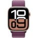 Obrázok pre výrobcu Apple Watch Series 10 GPS 42mm Rose Gold Aluminium Case with Plum Sport Loop