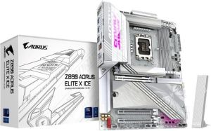 Obrázok pre výrobcu GIGABYTE MB Sc LGA1851 Z890 A ELITE X ICE, Intel Z890, 4xDDR5, 1xHDMI, 1xThunderbolt, WiFi