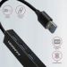 Obrázok pre výrobcu AXAGON HMA-GL3A, USB 3.2 Gen 1 hub, porty 3x USB-A + Gigabit Ethernet, kovový, kabel USB-A 20cm