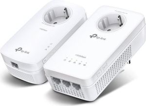 Obrázok pre výrobcu TP-LINK "AV1300 Gigabit Passthrough Powerline AC1200 Wi-Fi KitKIT: 1× TL-WPA8631P + 1× TL-PA8010PTL-WPA8631P:SPEED: 3