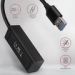 Obrázok pre výrobcu AXAGON HUE-M1A 4x USB3.2 Gen 1 MINI hub, metal, 20cm USB-A cable