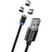 Obrázok pre výrobcu ColorWay Kábel 3in1 (Lightning+MicroUSB+Type-C) Magnetic 2.4A 1m