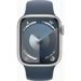 Obrázok pre výrobcu Apple Watch S9/45mm/Silver/Sport Band/Storm Blue/-S/M