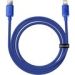 Obrázok pre výrobcu Baseus CAJY000203 Crystal Shine Series Datový Kabel USB-C - Lightning 20W 1,2m Blue