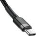 Obrázok pre výrobcu Baseus CATKLF-GG1 Cafule Kabel USB-C 60W 1m Gray/Black