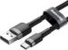 Obrázok pre výrobcu Baseus CATKLF-BG1 Cafule Kabel USB-C 3A 1m Grey/Black