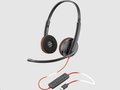 Obrázok pre výrobcu Poly Blackwire 3220 náhlavní souprava, USB-C/A adaptér, stereo (bulk)