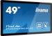 Obrázok pre výrobcu 49" iiyama TF4939UHSC-B1AG: IPS, 4K, capacitive, 15P, 500cd/m2, VGA, HDMI, DP, 24/7, IP54, černý