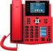 Obrázok pre výrobcu Fanvil X5U-R SIP červený tel., 3,5"bar.disp.+ 2,4" disp., 16SIP, 4link.tl., 30DSS tl., BT, dual Gbit