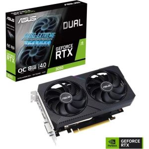 Obrázok pre výrobcu ASUS GeForce RTX 3050 DUAL V2 OC 8G, 8G GDDR6, 1xDP, 1xHDMI, 1xDVI