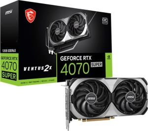 Obrázok pre výrobcu MSI GeForce RTX 4070 SUPER 12G VENTUS 2X OC / 12GB GDDR6X / PCI-E / 3x DP / HDMI