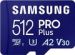 Obrázok pre výrobcu Samsung micro SDXC 512GB /180MBps/Class 10/+ Adaptér/Modrá