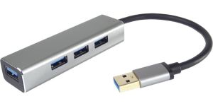 Obrázok pre výrobcu PremiumCord USB 3.0 Superspeed HUB 4-portový