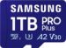 Obrázok pre výrobcu Samsung PRO Plus micro SDXC 1TB /UHS-I U3 / Class 10/+ Adaptér/Modrá